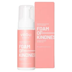 Veoli Botanica Foam Of Kindness łagodząca pianka do mycia twarzy na naczynka 150 ml