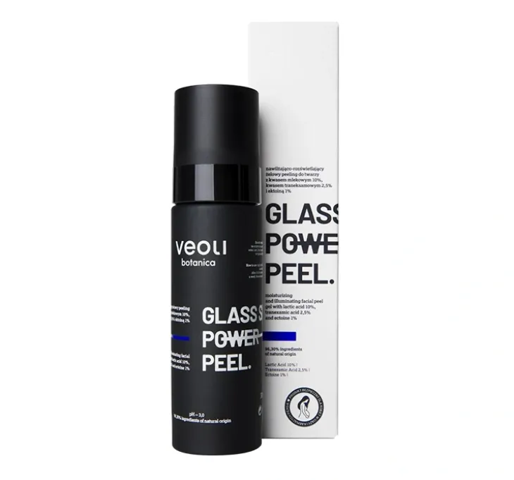Veoli Botanica Glass Skin Power Peel żelowy peeling do twarzy 30 ml