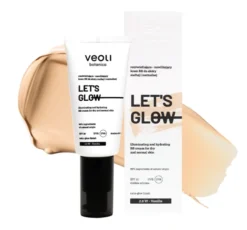 Veoli Botanica Let's Glow rozświetlająco-nawilżający krem BB do cery suchej i normalnej SPF20 2.0 W Vanilla 30 ml