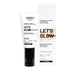 Veoli Botanica Let's Glow rozświetlająco-nawilżający krem BB do cery suchej i normalnej SPF20 2.5 N Beige 30 ml