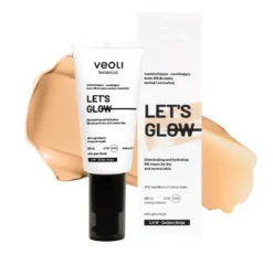 Veoli Botanica Let's Glow rozświetlająco-nawilżający krem BB do cery suchej i normalnej SPF20 3.0 W Golden Beige 30 ml