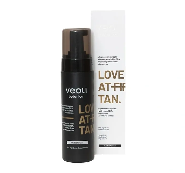 Veoli Botanica Love at First Tan ekspresowa brązująca pianka Amber Crush 200 ml