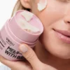 Veoli Botanica Melt With Balance emulgujące masełko seboregulujące do zmywania makijażu i SPF do skóry z niedoskonałościami 40 g