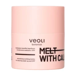 Veoli Botanica Melt With Calmness emulgujące masełko kojące do zmywania makijażu i SPF do skóry szczególnie wrażliwej 40 g