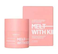 Veoli Botanica Melt With Kindness emulgujące masełko łagodzące do zmywania makijażu i SPF do skóry naczyniowej 40 g