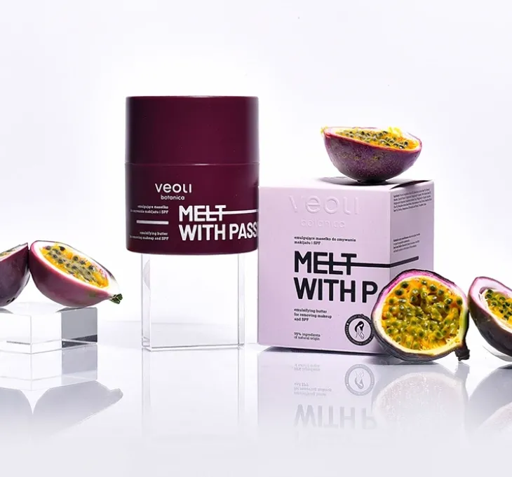 Veoli Botanica Melt With Passion emulgujące masełko do zmywania makijażu i SPF 40 g