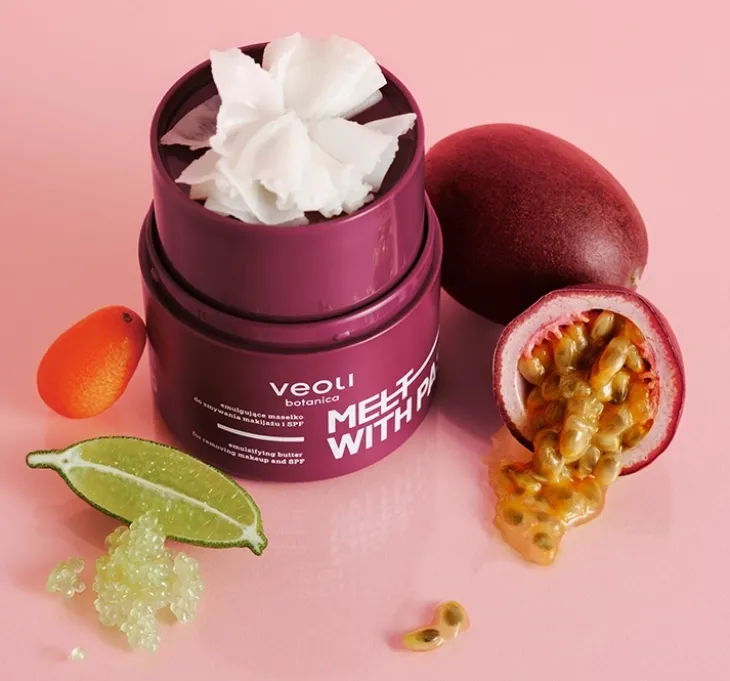Veoli Botanica Melt With Passion emulgujące masełko do zmywania makijażu i SPF 40 g