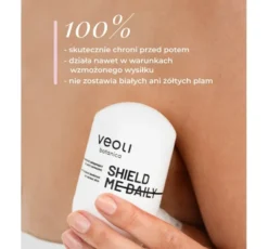 Veoli Botanica Shield Me Daily mineralny dezodorant pielęgnujący dla skóry normalnej 50 ml