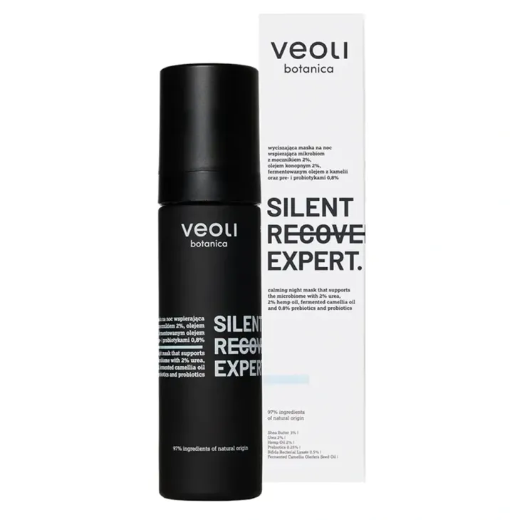 Veoli Botanica Silent Recovery Expert wyciszająca maska do twarzy na noc 50 ml