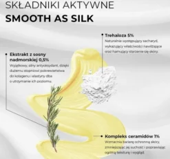 Veoli Botanica Smooth As Silk naprawczo-ujędrniający krem-maska pod oczy 15 ml