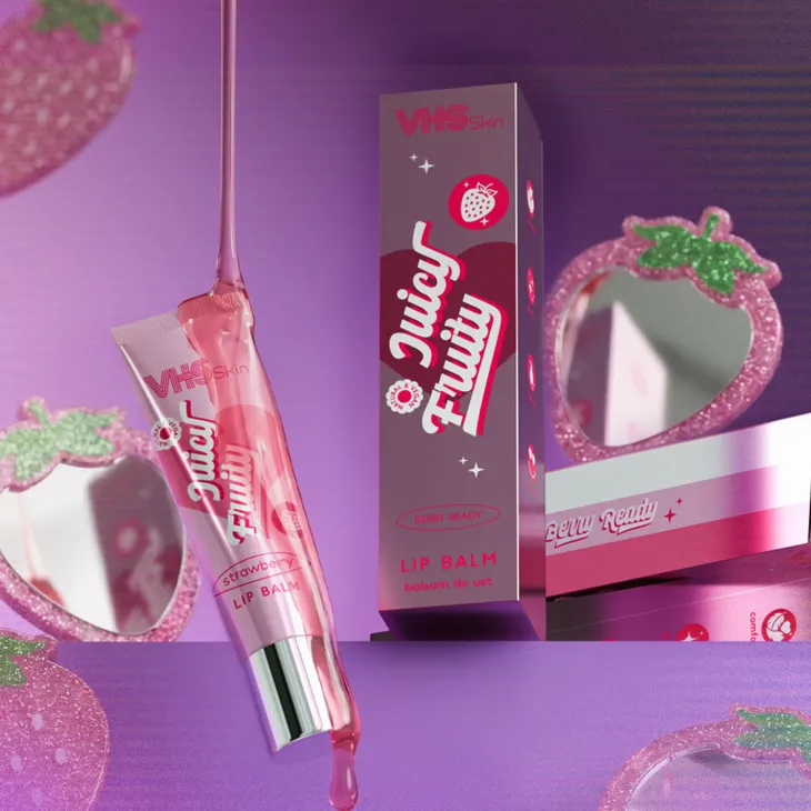 VHS Skin Juicy Fruity balsam do ust Berry Ready 10 ml