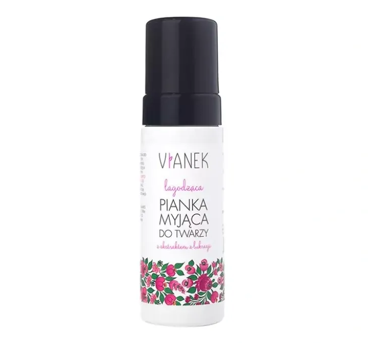 Vianek Łagodząca pianka myjąca do twarzy 150ml