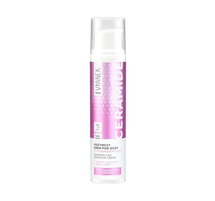Vianek Hero odżywczy krem pod oczy z ceramidami 15ml