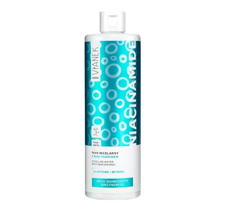 Vianek Hero płyn micelarny z niacynamidem 400ml