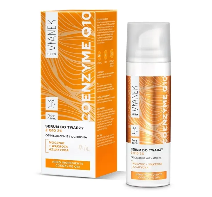 Vianek Hero serum do twarzy z koenzymem Q10 30ml