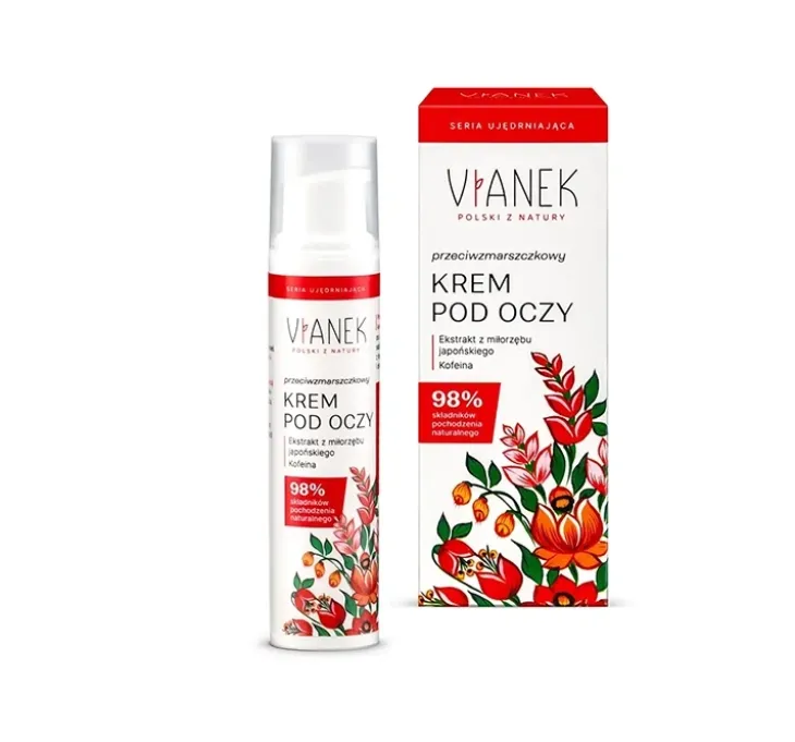Vianek Przeciwzmarszczkowy krem pod oczy 15ml