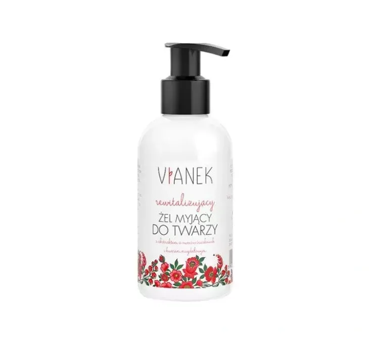 Vianek Rewitalizujący żel myjący do twarzy 150ml