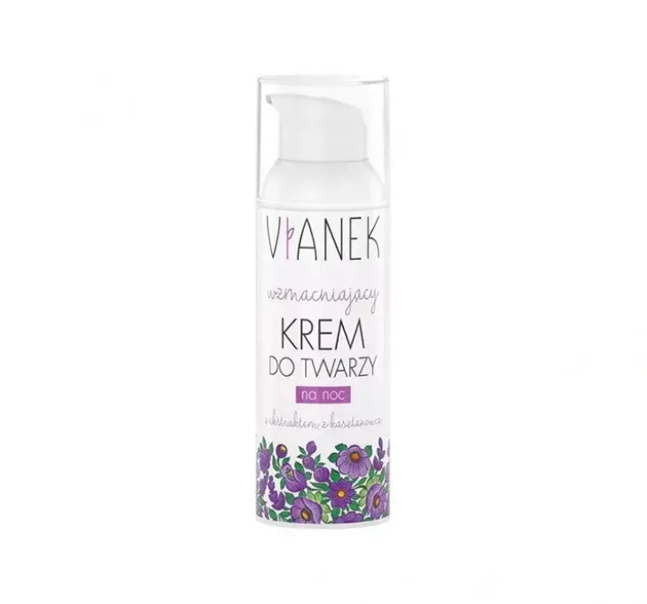 Vianek Wzmacniający krem do twarzy noc 50ml