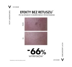 Vichy Capital Soleil UV Clear fluid ochronny do twarzy SPF50+ 40 ml