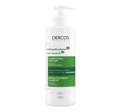 Vichy Dercos szampon przeciwłupieżowy włosy normalne i przetłuszczające się 390 ml