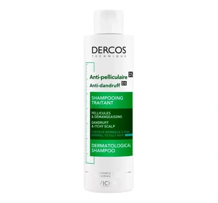 Vichy Dercos Technique szampon przeciwłupieżowy do włosów normalnych i przetłuszczających się 200 ml