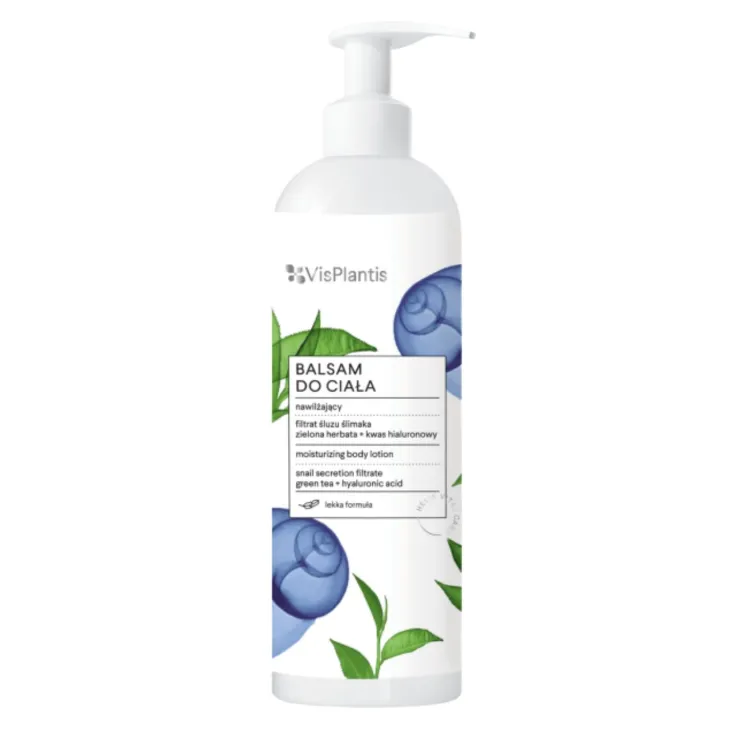 Vis Plantis nawilżający balsam do ciała z filtratem śluzu ślimaka 400 ml