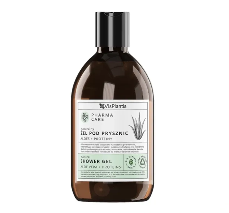Vis Plantis Pharma Care żel pod prysznic Aloes + Proteiny 500ml