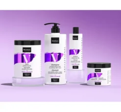 Vis Plantis Professional maska do włosów blond i siwych ochładzająca kolor 400ml