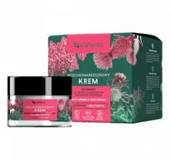Vis Plantis przeciwzmarszczkowy krem do twarzy do skóry z oznakami starzenia Ostropest 50ml