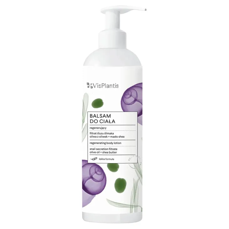 Vis Plantis regenerujący balsam do ciała z filtratem śluzu ślimaka 400 ml