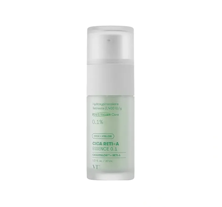 VT Cosmetics Cica x Hyalon Cica Reti-A Essence 0,1% esencja do twarzy z retinolem 30 ml