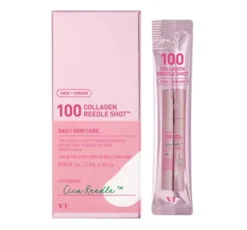 VT Cosmetics Cica x Hyalon Collagen Reedle Shot 100 serum do twarzy z kolagenem i mikroigłami 10 x 2 ml