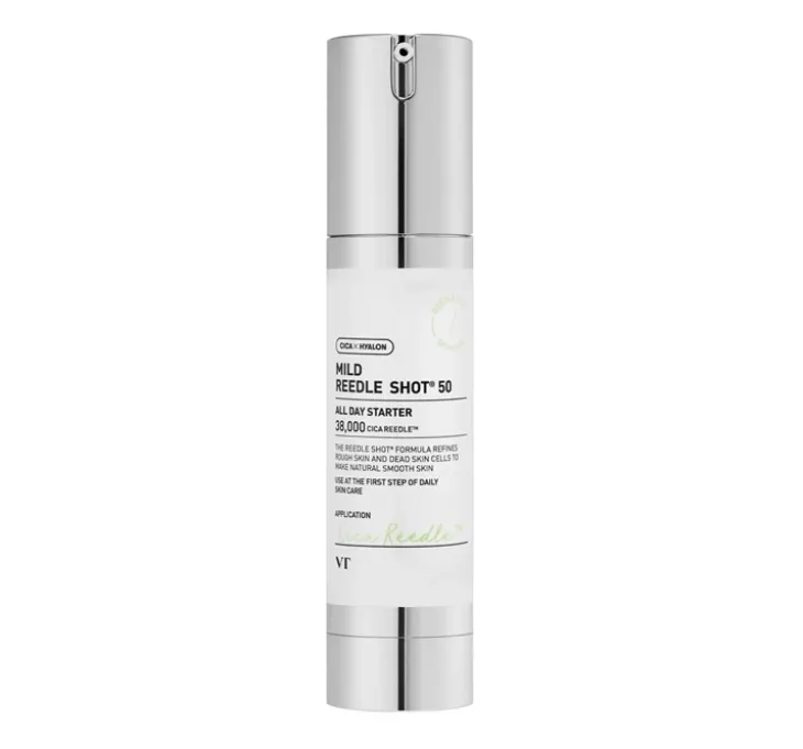 VT Cosmetics Cica x Hyalon Mild Reedle Shot 50 serum do twarzy z mikroigłami 50 ml