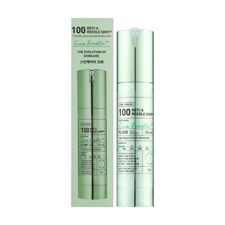 VT Cosmetics Reti-A Reedle Shot 100 serum do twarzy z mikroigłami i retinolem 50 ml