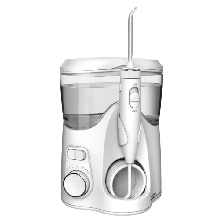 Waterpik Ultra Plus stacjonarny irygator do zębów + 6 końcówek WF-150 Biały