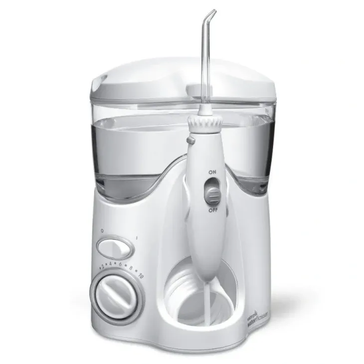 Waterpik Ultra stacjonarny irygator do zębów + 6 końcówek WF-100 Biały