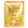 3W Clinic Collagen & Luxury Gold hydrożelowa maseczka do twarzy z 24K złotem i kolagenem 30 g