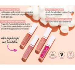 Wet n Wild Cloud Pout Marshmallow Lip Mousse pomadka do ust Fluff You 3 ml