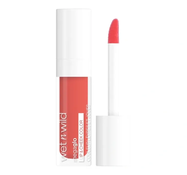 Wet n Wild Megaglo kremowa pomadka w płynie do ust i policzków Coral Dream 6,5ml