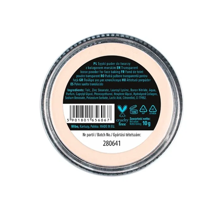Wibo Aqua Mist sypki puder do twarzy z kolagenem morskim 10 g
