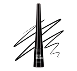 Wibo Deep Black płynny eyeliner w pędzelku Black 4 g