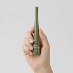 Wibo Deep Olive eyeliner w płynie z precyzyjnym pędzelkiem 4 g