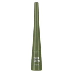 Wibo Deep Olive eyeliner w płynie z precyzyjnym pędzelkiem 4 g
