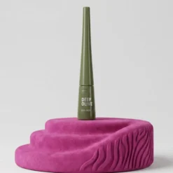 Wibo Deep Olive eyeliner w płynie z precyzyjnym pędzelkiem 4 g