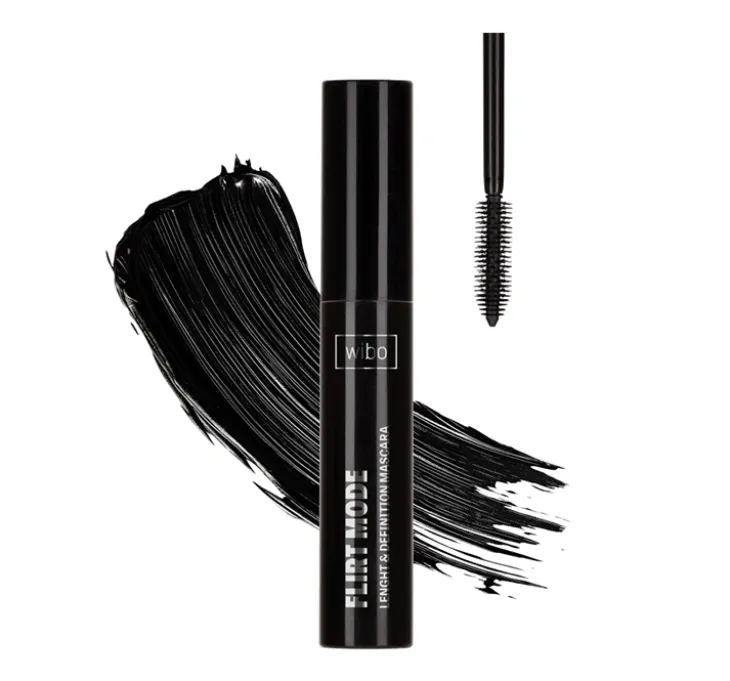 Wibo Flirt Mode wydłużający tusz do rzęs Black 10 g