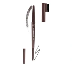 Wibo 3in1 Eyebrow Stylist kredka do brwi 2 Dark Brown