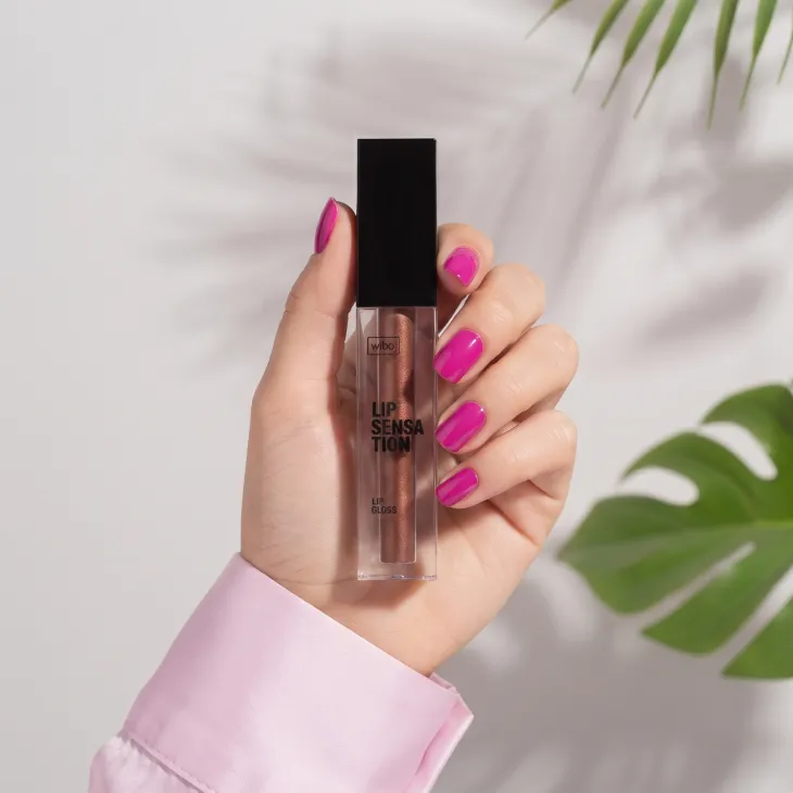 Wibo Lip Sensation nawilżający błyszczyk do ust z brokatem 13 5 g