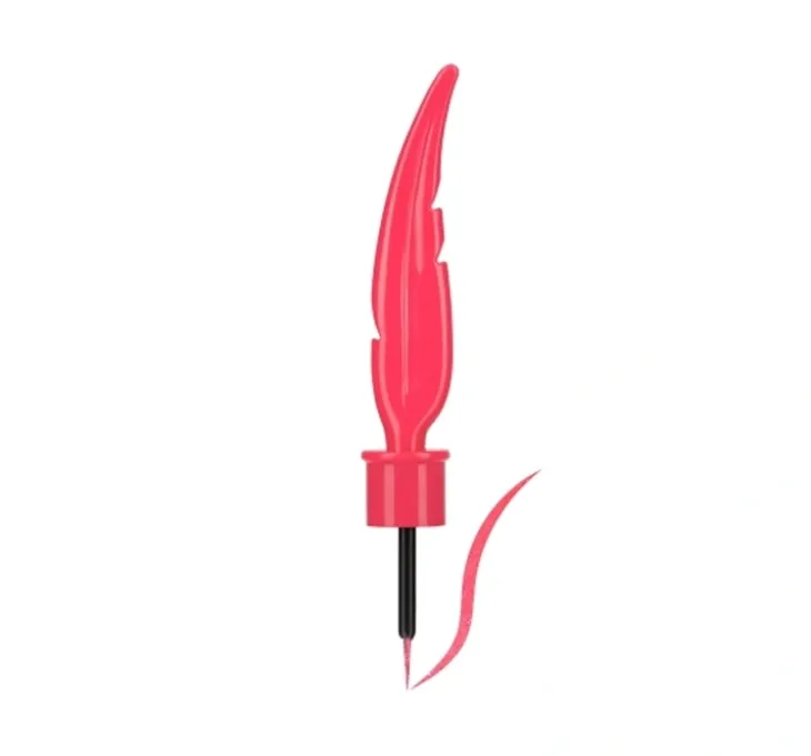 Wibo Raven's Ink metaliczny eyeliner w płynie z delikatnymi drobinkami 02 Blood 8 ml