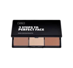 Wibo 3 Steps paleta do konturowania twarzy Dark 10 g