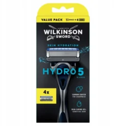 Wilkinson Sword Hydro 5 maszynka do golenia dla mężczyzn uchwyt + 4 wkłady
